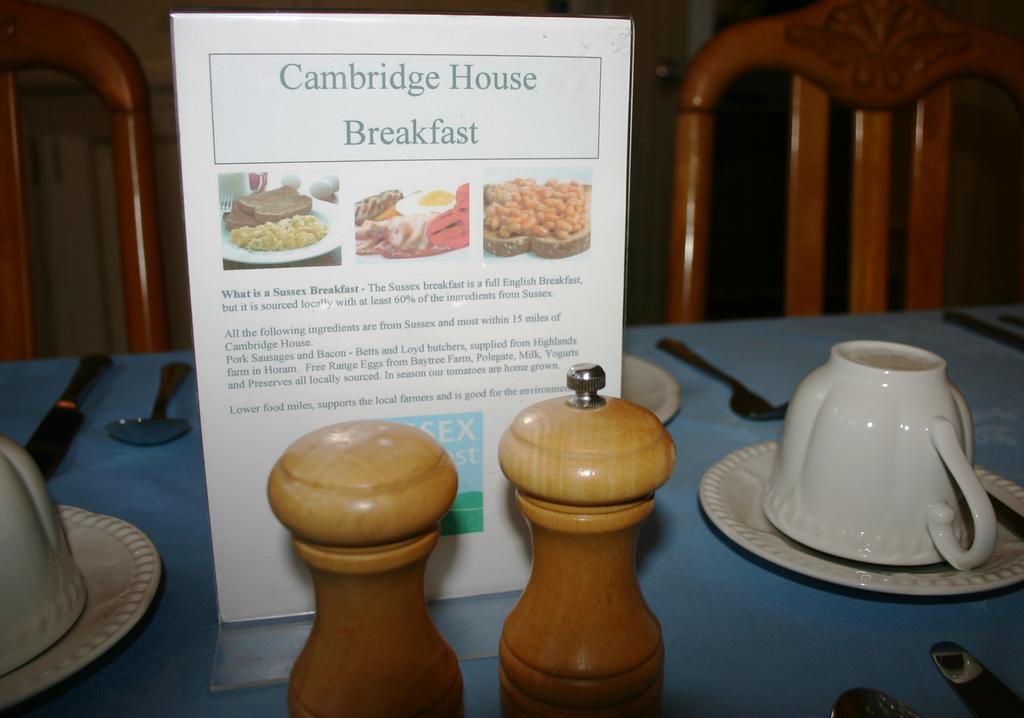 Cambridge House Guest House Eastbourne Kültér fotó